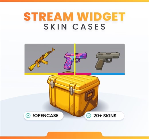 Twitch Stream Widget: Skin Case Opener - Streamelements (instant Download - Etsy