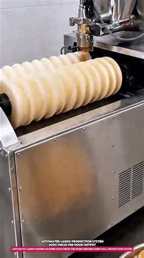 Automatic Laddu Making Machine 2000 Pieces per Hour Uniform Sweet Ball Production