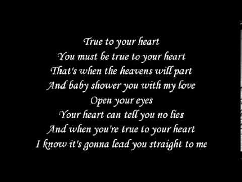 98 degrees & Stevie Wonder - True to your heart (Lyrics)