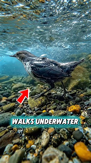 This Bird Walks Underwater… 😱🐦