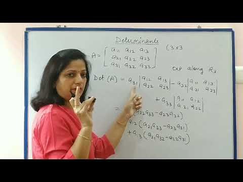 Polytechnic first year Math | Determinants | Class 1