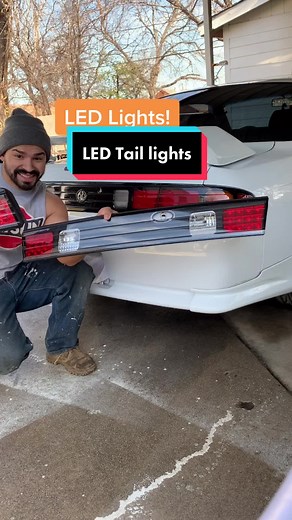 New tail lights! #IsThisAvailable #FitnessRoutine #LiftandSnatchBrow #carsoftiktok #jdmaesthetic #jdmcarsoftiktok #240sx #xyzbca #fyp #diy #s14