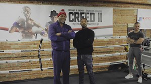 654 reactions · 116 shares | Purpose and precision. Every hit counts. To get #Creed2 ready, Lennox Lewis hosted a clinic in #Toronto with a surprise appearance from Adonis Creed himself! Creed II is now playing in theatres! | Warner Bros. Canada | Facebook