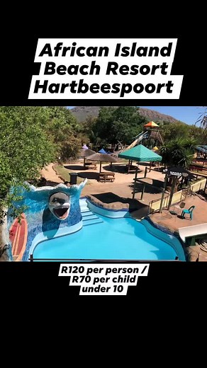 Visit African Island for a day of fun & relaxation for the whole family 😎☀️🌊 Our facilities include swimming pools, water slides, super tubes, baby pools, kiddies splash pad, jungle-gym, playground, sandy beaches, picnic areas, and braai facilities 🔥⛱ Bring your cooler bag, picnic basket, and swimming costume, and come enjoy a day of music, play and chill vibes 🍗🍹🏐🎶 #savenues #thingstodoharties #africanisland #Hartbeespoort #littleparis #waterpark #thingstodojoburg