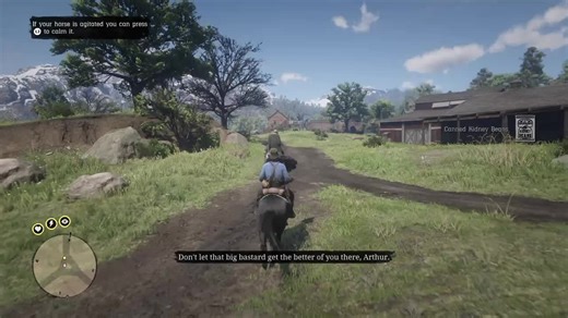 red dead redemption 2 arthur morgan trip with hosea matthews