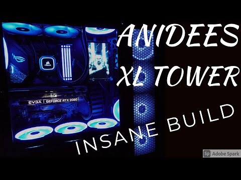 Anidees AI Crystal XL Pro RGB Full Tower... FINAL BUILD RESULTS