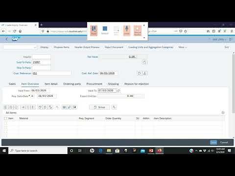SAP (S4/HANA) Sales & Distribution Case Study Step 4