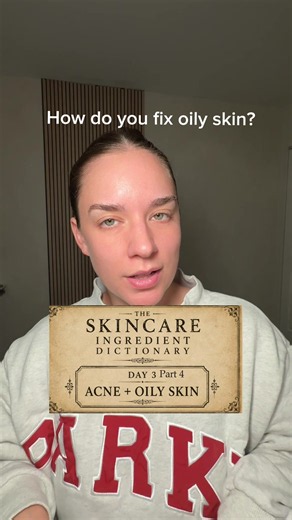 Day 3 part 4: how do you fix oily skin? #oilyskin #acne #acnetreatment #oilyskintips
