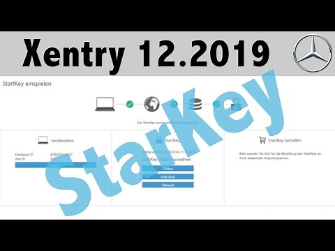 Xentry 12.2019 Aktivierung / Licence / Key - Longkey - StarKey
