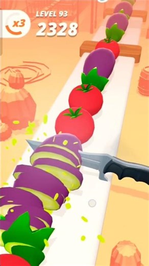 Perfect vistable Slices cutting game#tranding shorts#shorts feed#gaming shorts#viral vedio#likevedio