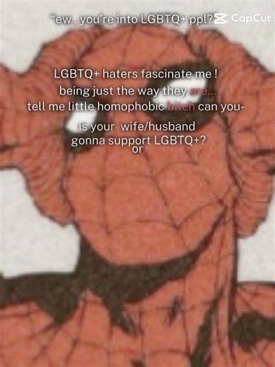 if you are a homophob pls don't be mean to the LGBTQ+ community