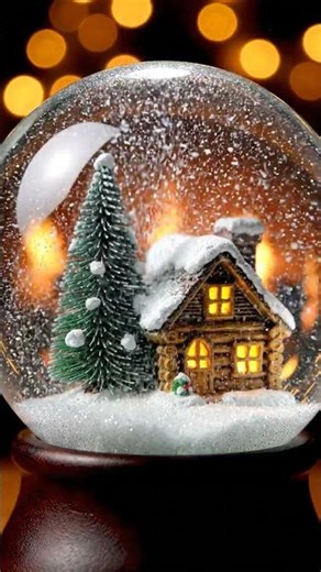 Snow Globe ASMR ❄️🔮 | Soft Snowfall Inside Glass, Gentle Tapping & Dreamy Sleep Sounds