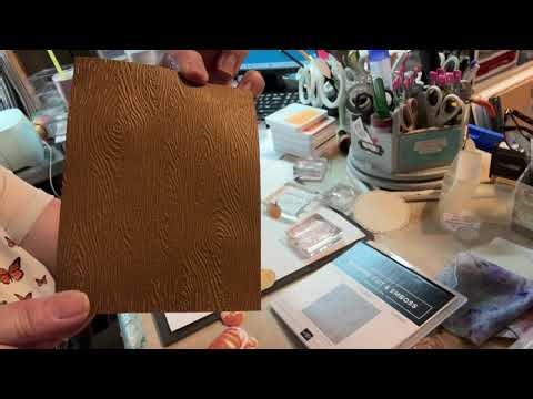 Making a Fall Card with Beautiful Pumpkins!