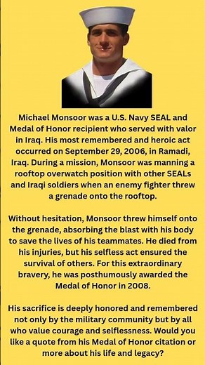 What He Did in Iraq Will Never Be Forgotten