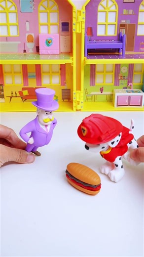 Marshall Guarding Food: Cute YES! ✅ Fierce YES! 🔥 Humdinger NO? ❌ 😂