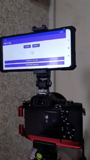 Sonny XNY on Instagram: "Gyro Log, my new apps project. Using smartphone gyro sensor, recording movement / shaking data, and then the data can be using as csv data for movie stabilizer at GyroFlow editor apps. Soon will be release at Google Play Store. #gyrosensor #gyroflow #sonyalpha #programming #creativity"