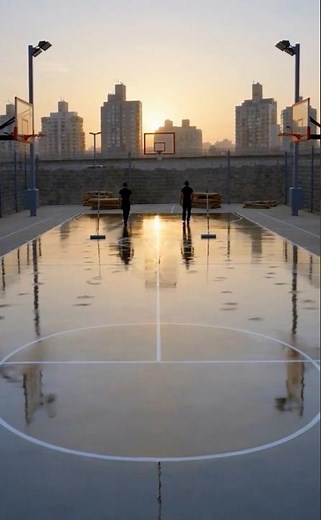 Perfect Basketball Court Construction