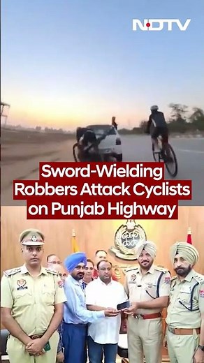 Punjab Police Arrest Sword-Wielding Robbers After Attack On Cyclists