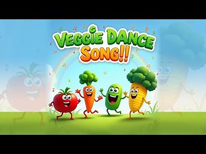 Veggie Dance Song | Fun Learning for Kids | Animated Preschool Song