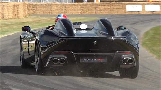 Ferrari Monza SP2 - Open-Top V12 Thrill with Burnouts & Drifts