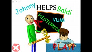 Johnny Helps Baldi by XlinwXD