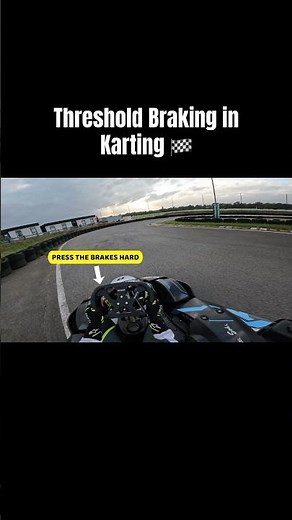 Threshold BRAKING in Karting (tips for beginners)