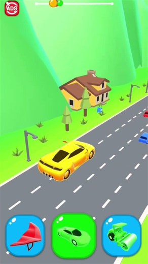 سباق السيارات 🚓 #car #gaming #games #gameplay #shapeshifting #shorts