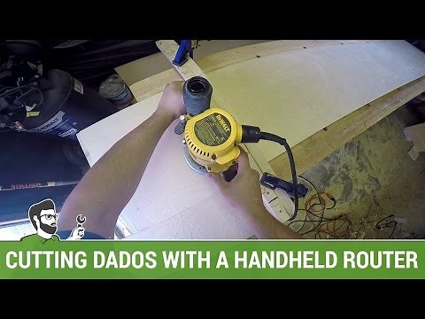 A Guide for Cutting Dados with a Hand Held Router
