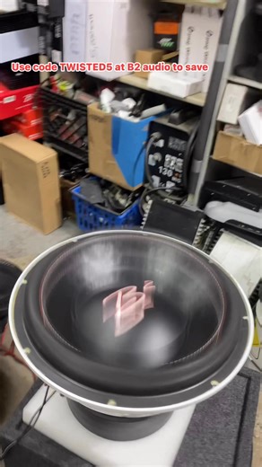 Free air subwoofer test on the B2 audio #caraudio #b2audio #soundsystem #subwoofer #spl | Matt Murphy