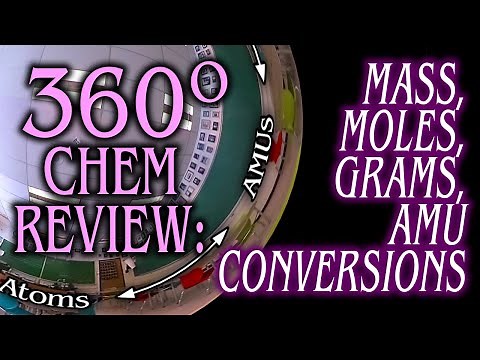 360 Chemistry: Moles, Mass, AMU & Gram Conversions EXPLAINED!