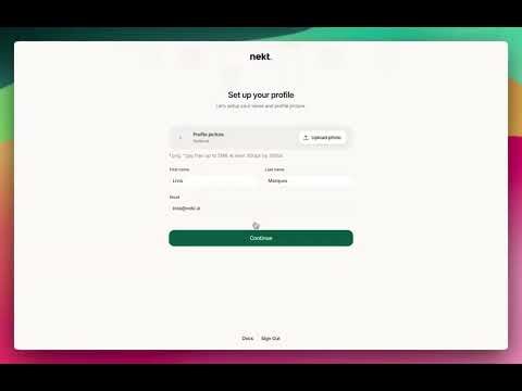 Workspace setup (AWS)