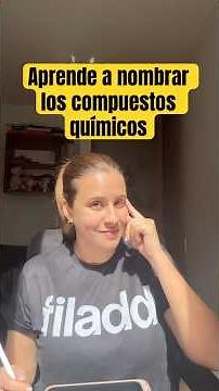 Aprende a nombrar la nomenclatura de los compuestos químicos 🧪#química #icfes #unal