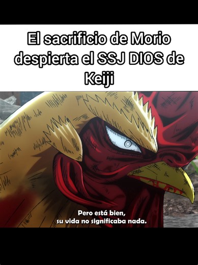 El desperar del SSJ DIOS de Keiji Al mismo estilo que Goku en Namek tras perder a Krillin, Keiji al ver como acaban con Morio rompe todos sus límites en una de las escenas más desgarradoras y épicas del anime. Anime: Rooster Fighter #roosterfighter #keiji #supersaiyajin #aura #anime