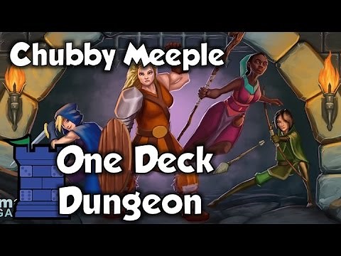 One Deck Dungeon Review - with The Chubby Meeple