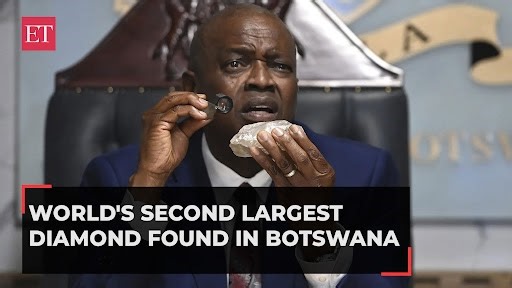 39K views · 471 reactions | World’s second-largest #diamond with 2,492-carat discovered in #Botswana #mine  https://tinyurl.com/29obghxn | The Economic Times | Facebook
