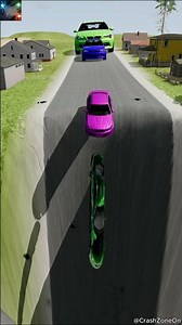 COLORFUL SMALL CARS TO GIANT VS GIGANTIC PIT!😱 | BeamNG.drive! #295