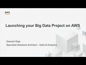 Launching Your Big Data Project on AWS