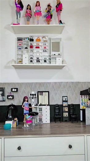 Diorama Salón de belleza para Barbies 💕🫰🏻💕 | Miniaturas de lujo