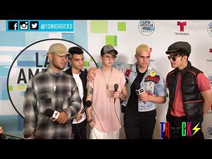 CNCO - Ensayos DAY 1 Latin AMAS