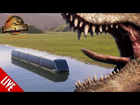 Building A MASSIVE RIVER CRUISE in Jurassic World Evolution 2