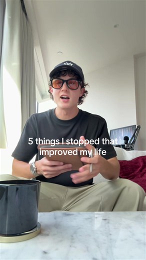 5 Things I Stopped Doing That Improved My Life