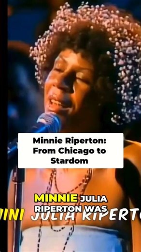 Minnie Riperton Early Life and Musical Beginnings