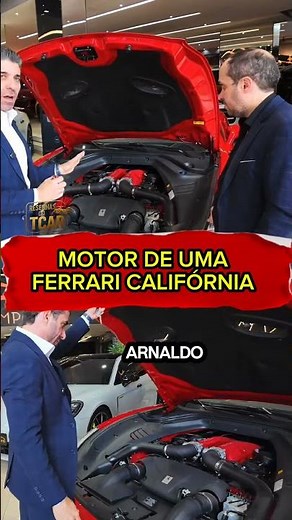 The Ferrari California engine is something surreal #tcar #tcarimports #ferrari