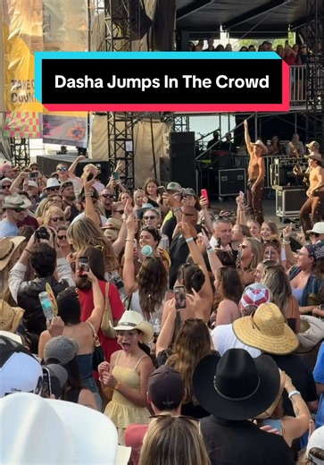 Dasha Jumps Into Crowd to Close CMA Fest Day 2