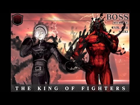 Dark Ash + Boss Saiki UNLOCKED! Kof XIII