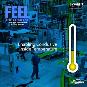 21 reactions · 4 comments | LYSAGHT® Solutions are the beacon of sustainable living. With energy efficiency rooted in every aspect of its built structure; these solutions help you enhance your green ratings; setting standards just right for a better future To know more about LYSAGHT® click here: https://lnkd.in/dVT_aicK #InspireYourSenseswithLYSAGHT #sustainable #LYSAGHT #TataBlueScopeSteel | Tata BlueScope Steel Pvt. Ltd. | Facebook