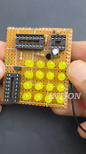6.2K views · 67 reactions | How to make LED chaser #circuits #electronics #electronicsprojects #LED | Intion | Facebook