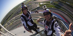 Watch: BASE Jumping a Texas Landmark