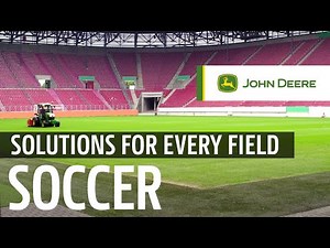 Sports Turf - Grass Soccer Field Maintenance I John Deere