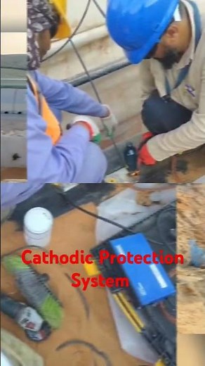 Cathodic Protection System work in pipeline